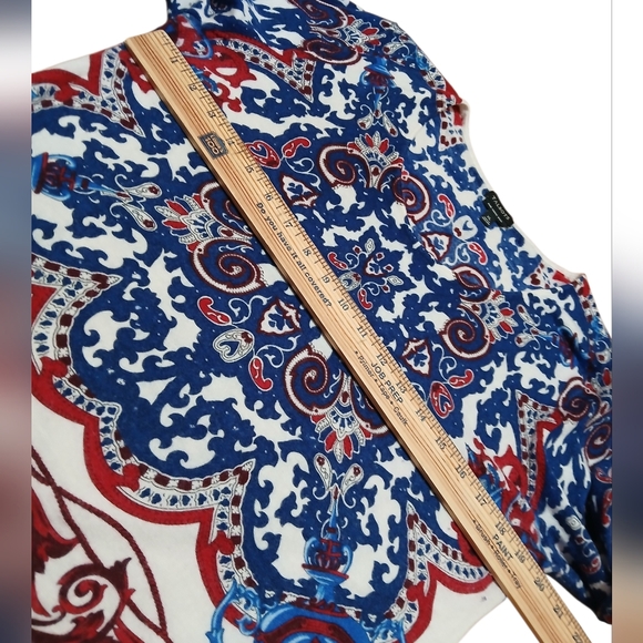 Talbots Women's Size XL Multicolor 100% Merino Wool Sweater - Picture 5 of 8